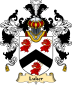 Irish Family Coat of Arms (v.25a) Luker