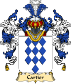 French Family Coat of Arms (v.25) Cartier