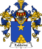 Italian Family Coat of Arms (v.25b) Fabbrini
