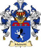 Italian Family Coat of Arms (v.25a) Mainetti