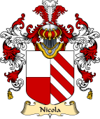 Italian Family Coat of Arms (v.25a) Nicola