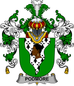 Irish Family Coat of Arms (v.25b) Podmore
