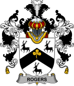 Irish Family Coat of Arms (v.25b) Rogers