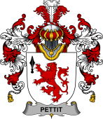 Irish Family Coat of Arms (v.25b) Pettit