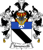 Italian Family Coat of Arms (v.25b) Simoncelli