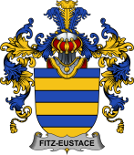 Irish Family Coat of Arms (v.25b) Fitz-Eustace