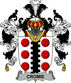 Irish Family Coat of Arms (v.25b) Cromie