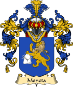 Italian Family Coat of Arms (v.25a) Moneta
