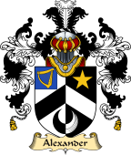 Irish Family Coat of Arms (v.25a) Alexander