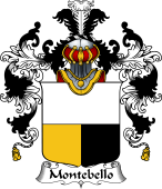 Italian Family Coat of Arms (v.25b) Montebello