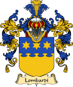 Italian Family Coat of Arms (v.25a) Lombardi