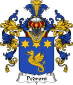 Italian Family Coat of Arms (v.25b) Pedroni