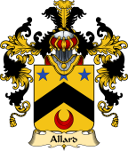 French Family Coat of Arms (v.25) Allard