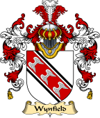 English Family Coat of Arms (v.25) Wingfield or Wynfield