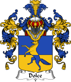 Italian Family Coat of Arms (v.25b) Dolce