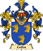 English Family Coat of Arms (v.25) Cutlas