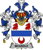 Irish Family Coat of Arms (v.25b) McArdle