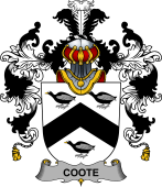 Irish Family Coat of Arms (v.25b) Coote