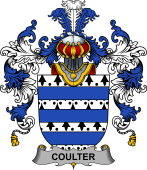 Irish Family Coat of Arms (v.25b) Coulter or O'Coulter
