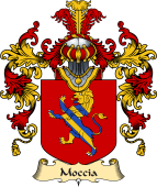Italian Family Coat of Arms (v.25a) Moccia