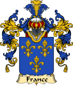 French Family Coat of Arms (v.25) France National