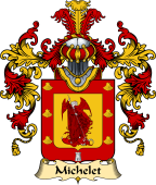 French Family Coat of Arms (v.25) Michelet