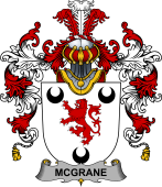 Irish Family Coat of Arms (v.25b) McGrane or McGrann
