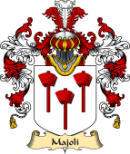 Italian Family Coat of Arms (v.25a) Majoli