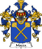 Italian Family Coat of Arms (v.25b) Mazza