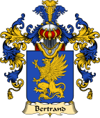 French Family Coat of Arms (v.25) Bertrand II