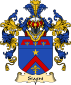 Italian Family Coat of Arms (v.25a) Stagni