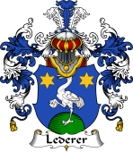 German Wappen Coat of Arms (v.25) Lederer