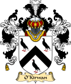 Irish Family Coat of Arms (v.25a) O'Kirwan