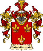 French Family Coat of Arms (v.25) Saint-Germain