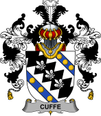 Irish Family Coat of Arms (v.25b) Cuffe
