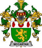 Irish Family Coat of Arms (v.25b) McCartan