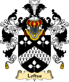 Irish Family Coat of Arms (v.25a) Loftus
