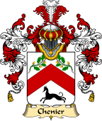 French Family Coat of Arms (v.25) Chenier