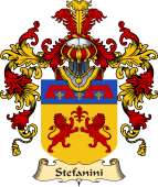 Italian Family Coat of Arms (v.25a) Stefanini
