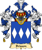 French Family Coat of Arms (v.25) Brisson