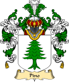 Italian Family Coat of Arms (v.25a) Pino
