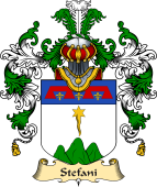 Italian Family Coat of Arms (v.25a) Stefani