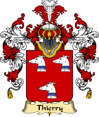 French Family Coat of Arms (v.25) Thierry