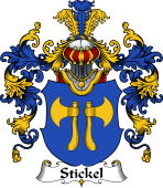 German Wappen Coat of Arms (v.25) Stickel