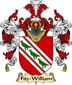 Irish Family Coat of Arms (v.25a) Fitz-William