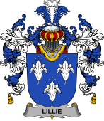 Irish Family Coat of Arms (v.25b) Lillie or MacLilly