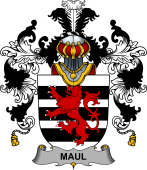 Irish Family Coat of Arms (v.25b) Maul or Maule
