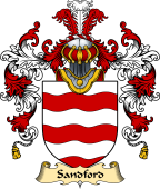 Welsh Family Coat of Arms (v.25) Sandford (of Glamorgan)