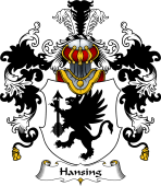 German Wappen Coat of Arms (v.25) Hansing