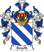 Italian Family Coat of Arms (v.25b) Bonelli